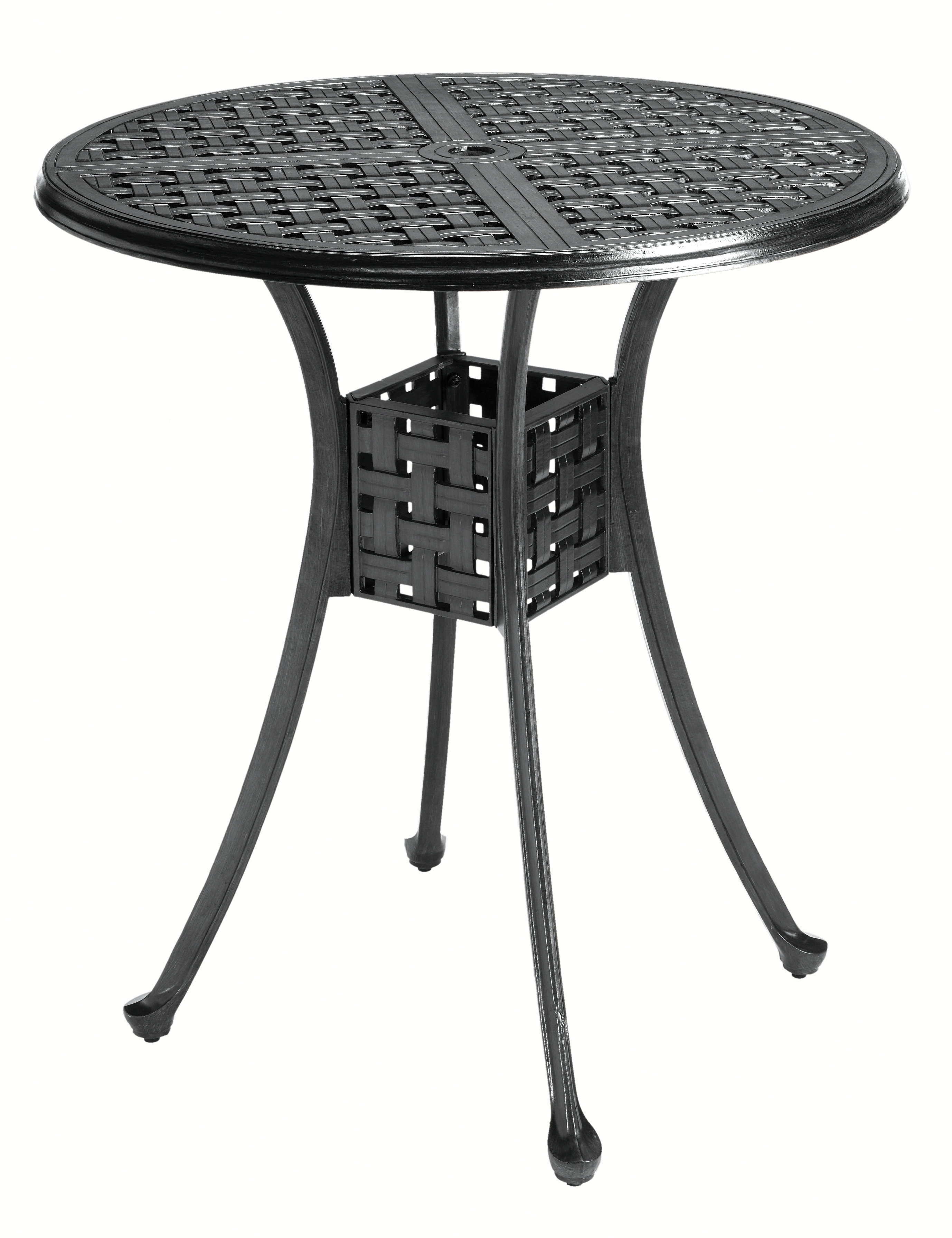 outdoor aluminum table on Summer Classics Double Lattice Cast Aluminum Bistro Table Wayfair