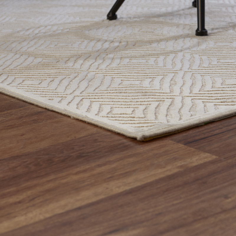 Mercury Row Eugenia Cream/Beige Area Rug & Reviews Wayfair