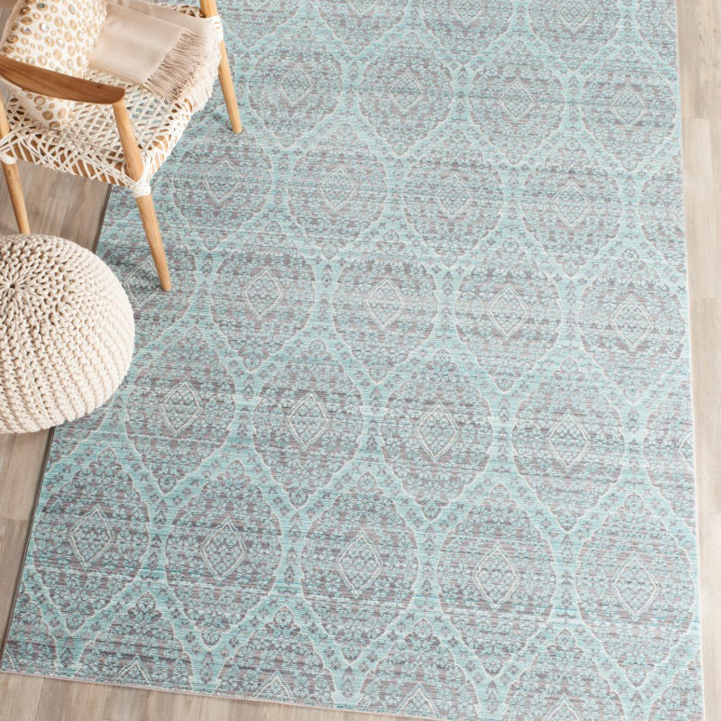 Lark Manor Longeville Gray Baby Blue Area Rug Reviews Wayfair Longeville Gray Baby Blue Area Rug