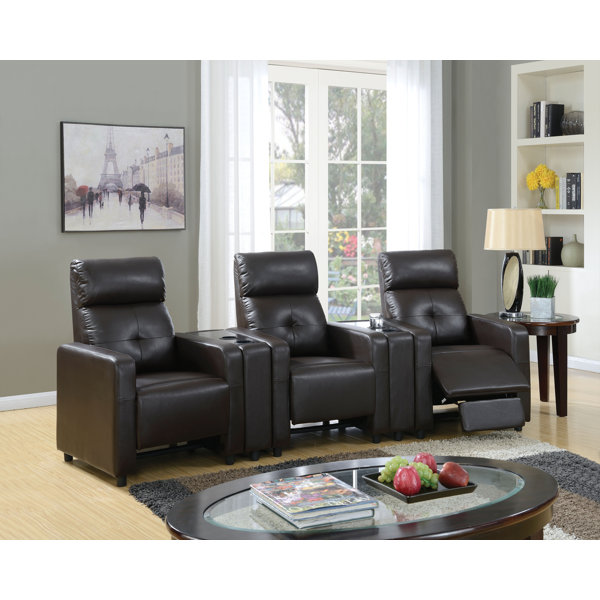 Salyers Home Theater Reclining Sectional By Ebern Designs Comparison