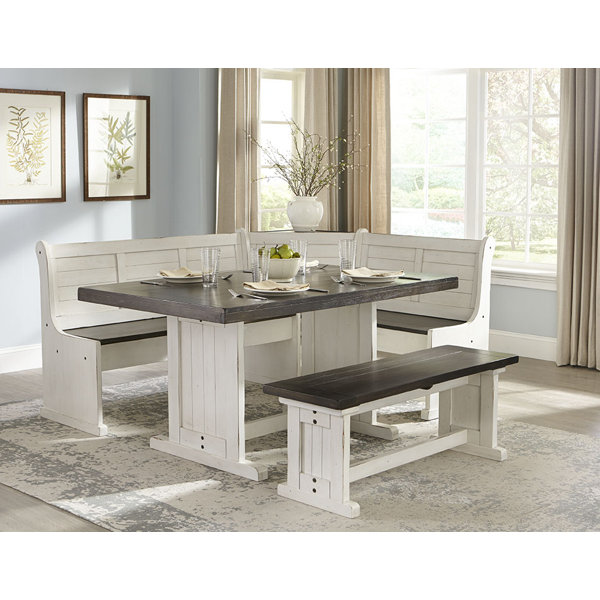 Villepinte 5 Piece Breakfast Nook Dining Set By August Grove Coupon