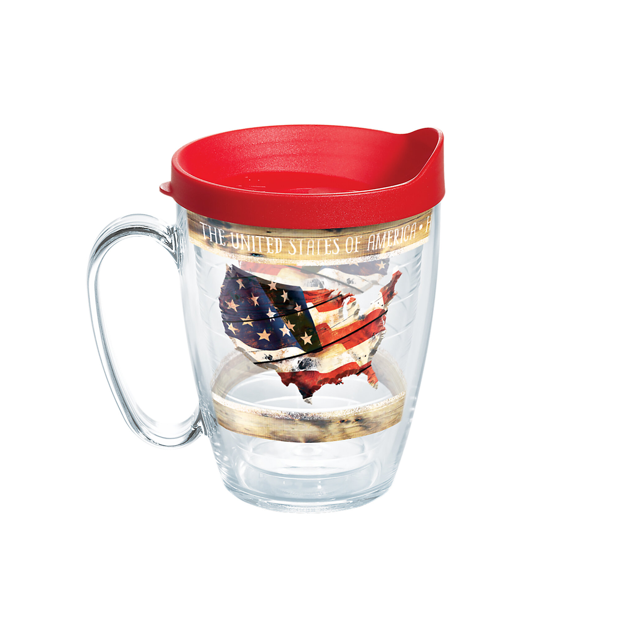 Tervis Tumbler Woodgrain American Flag 16 Oz Travel Mug Wayfair