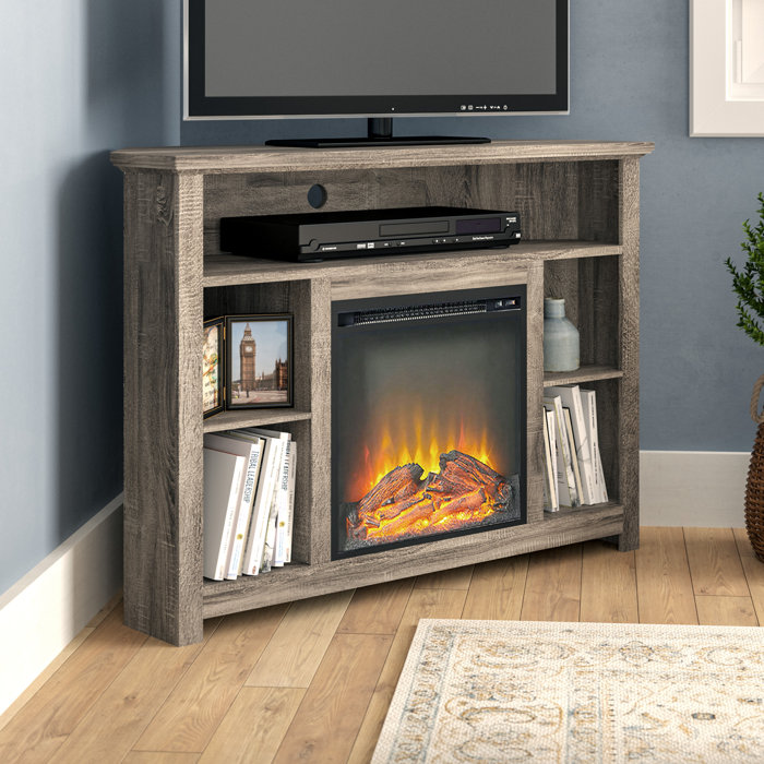 Darby Home Co Senecaville Corner Tv Stand For Tvs Up To 48 With