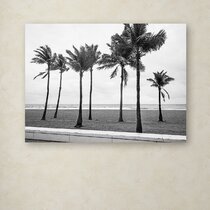 Parlor Palm I Black Framed Wall Art Print Palm Tree Home Decor 