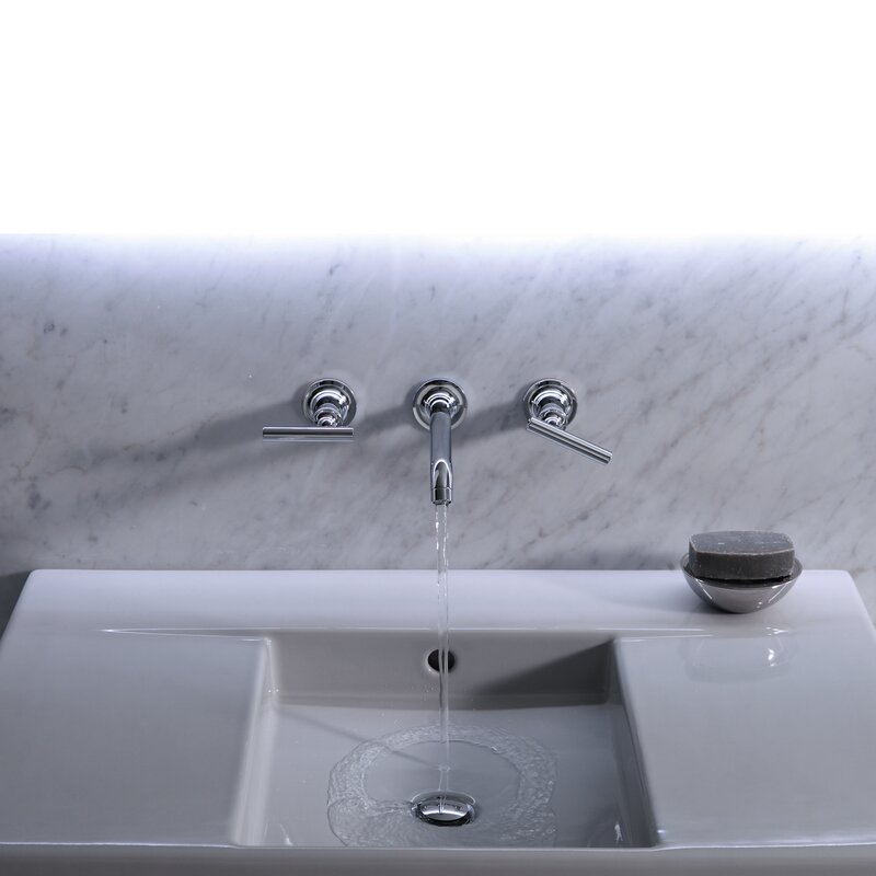 K T14415 4 Cp Kohler Purist Wall Mounted Bathroom Faucet