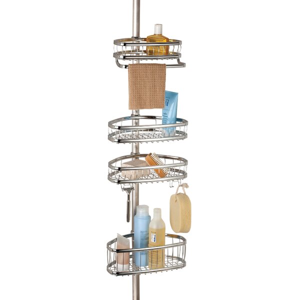 Duff Tension Shower Caddy by Rebrilliant