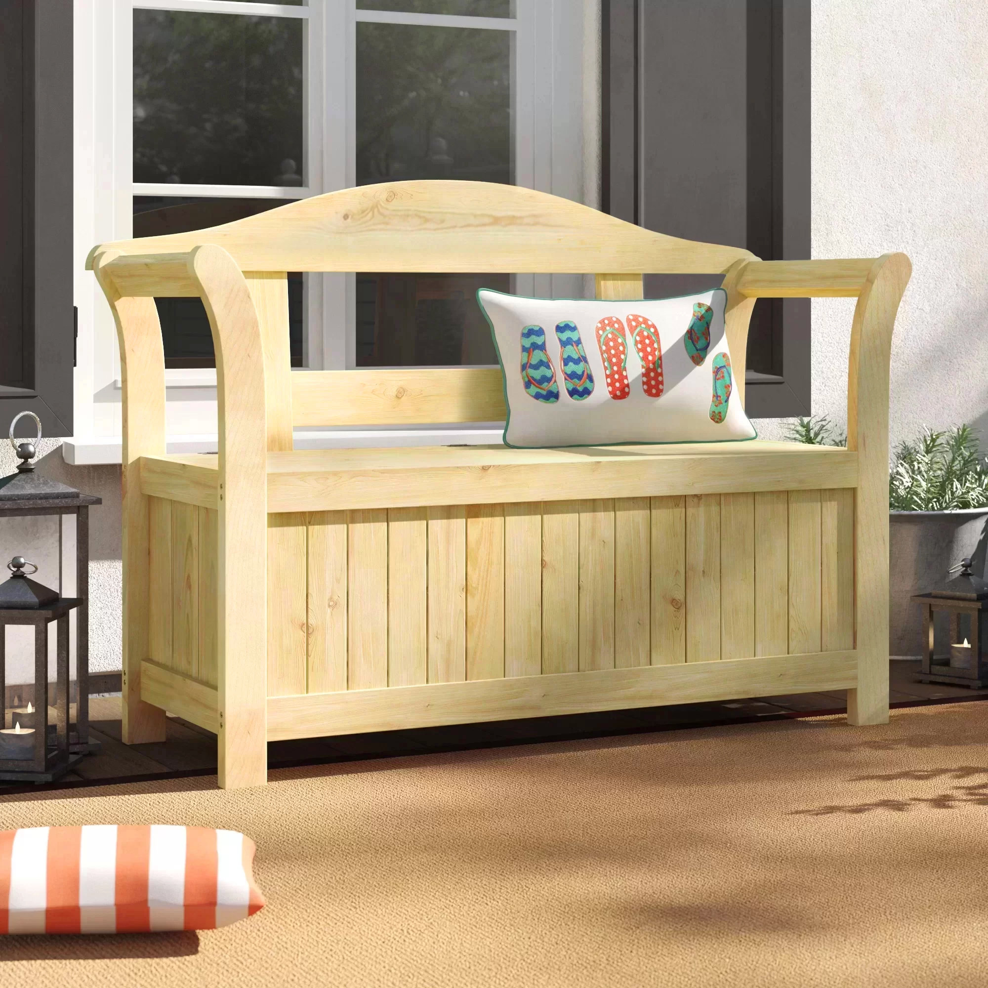 Garten Living Gartenbank Aus Massivholz Wayfair De