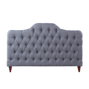 Classic Deluxe Full Upholstered Panel Headboard by Madison Home USA