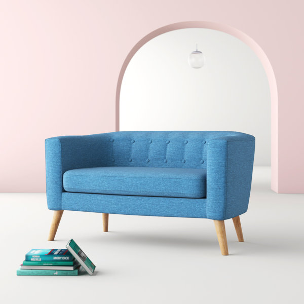 Authentic Chesterfield Loveseat By Hashtag Home Savings