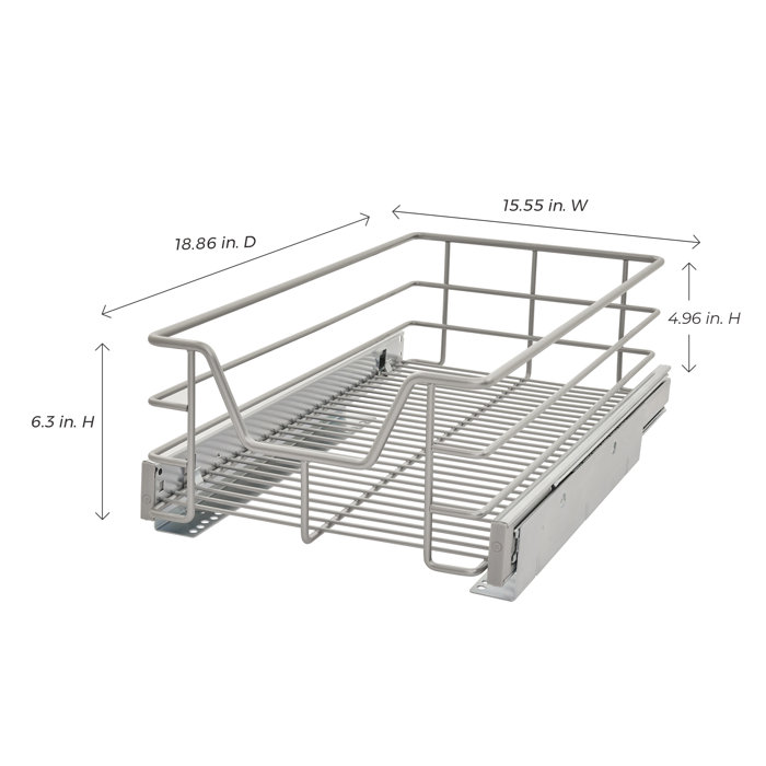 Closetmaid Single Tier Cabinet Pull Out Drawer Reviews Wayfair Ca