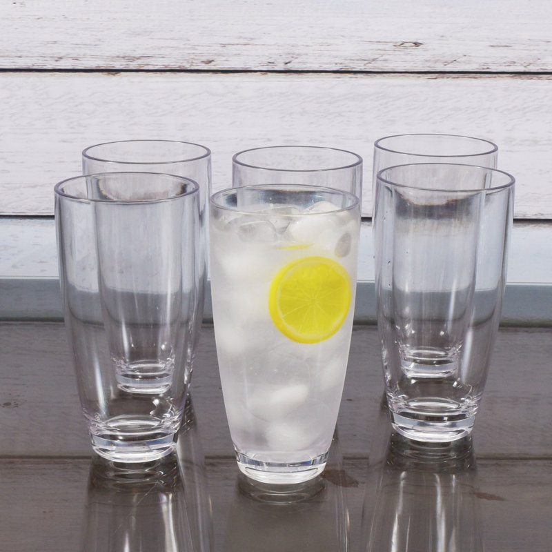 Charlton Home Hawes 22 oz. Acrylic Drinking Glass Wayfair
