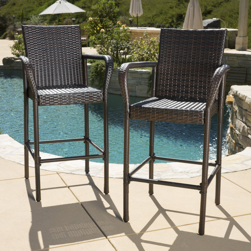 Mercury Row Lansdale 30 Patio Bar Stool Reviews Wayfair Lansdale 30 Patio Bar Stool