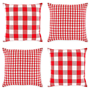 Buffalo Check Red Throw Pillows You Ll Love In 2020 Wayfair