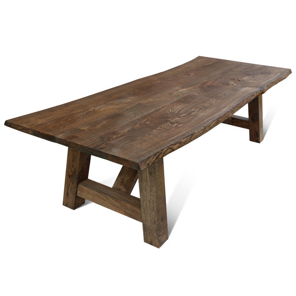 Nicholes Solid Wood Dining Table by Foundry Select Foundry Select