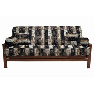 Elysian Fields Box Cushion Futon Slipcover Set