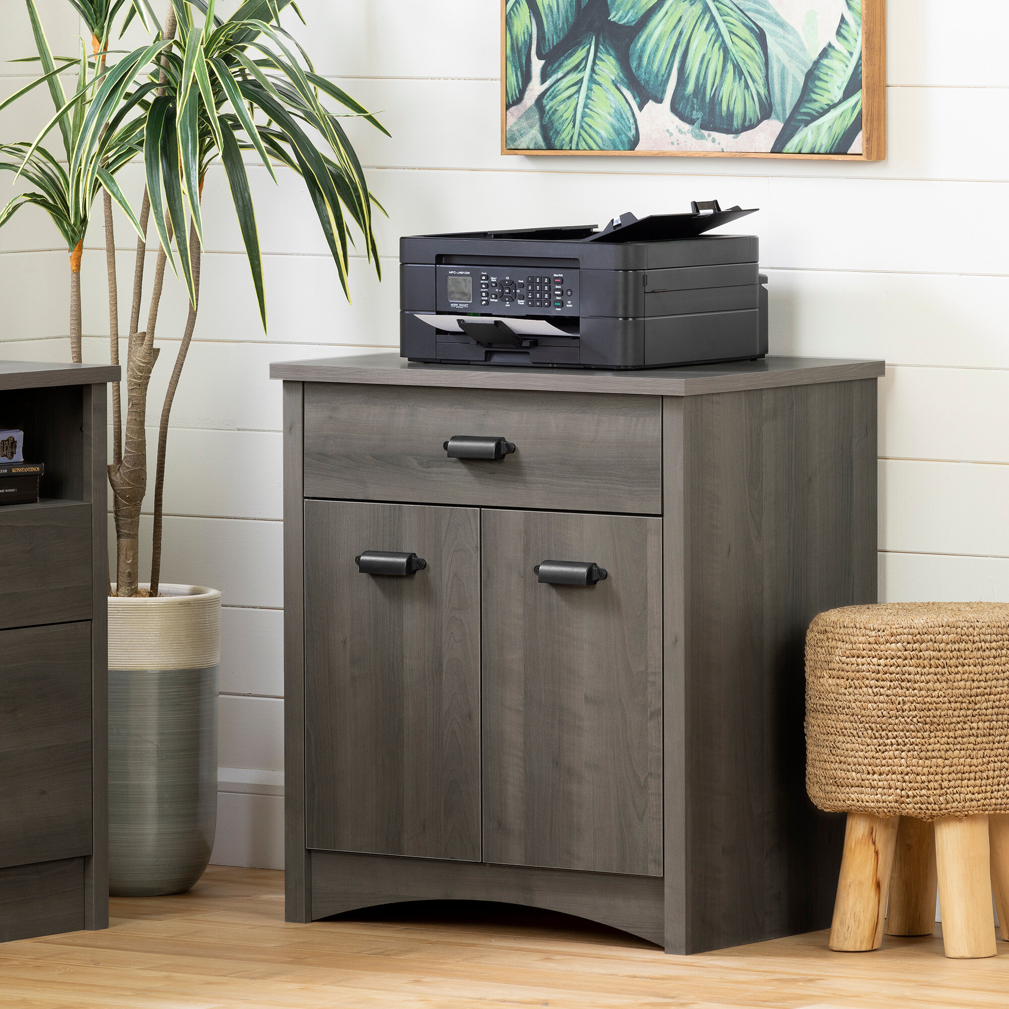 Three Posts Ellenburg Printer Storage Cabinet Reviews Wayfair