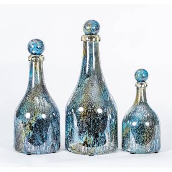decorative blue glass