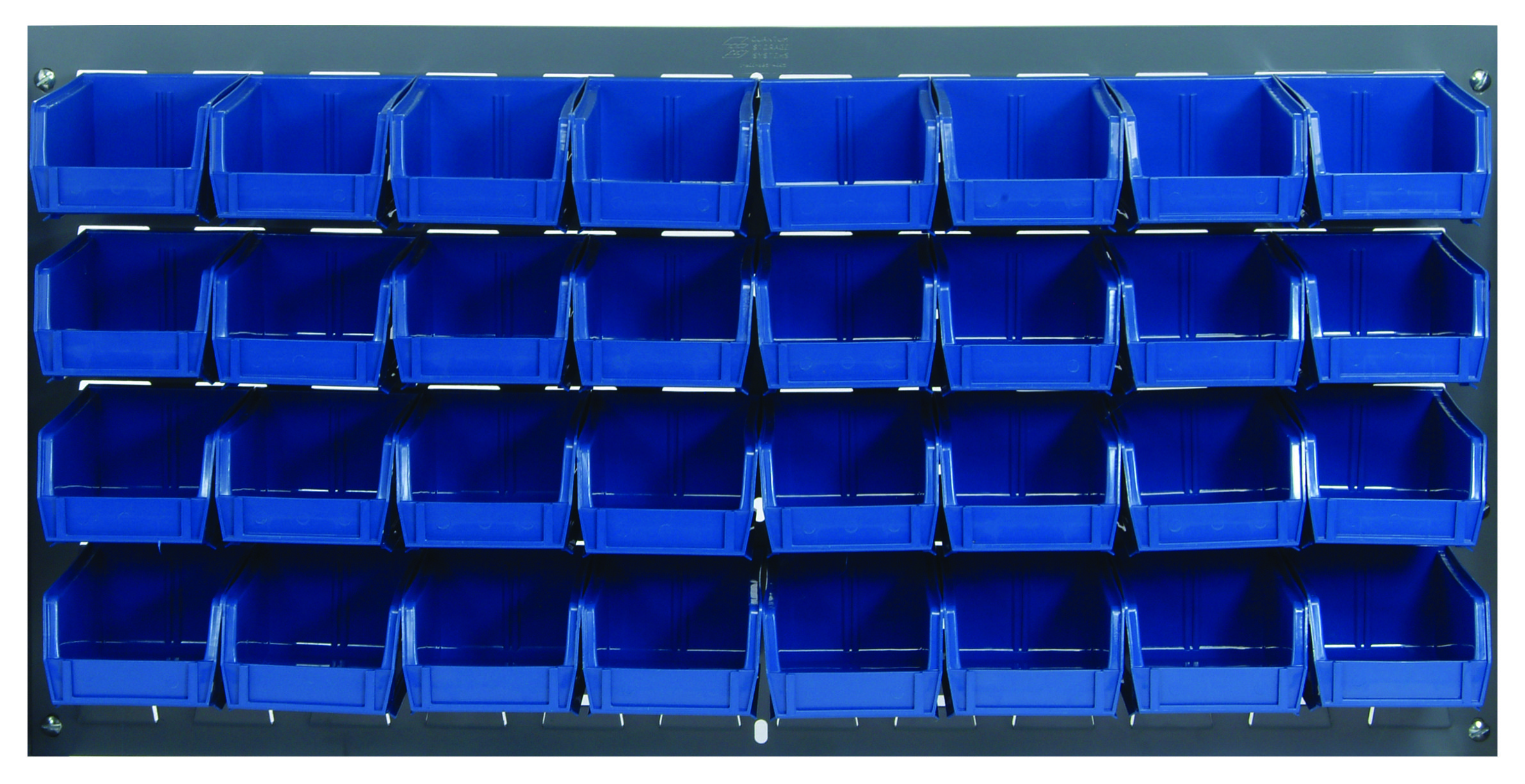 Versatile Heavy Duty Plastic Storage Parts Bins Boxes Louvre Panel Bin Kit 22