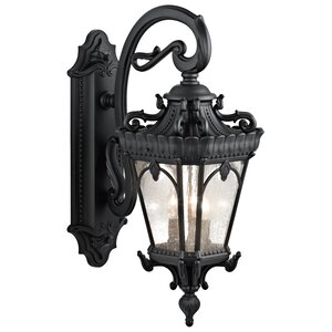 Tournai 3-Light Outdoor Wall Lantern