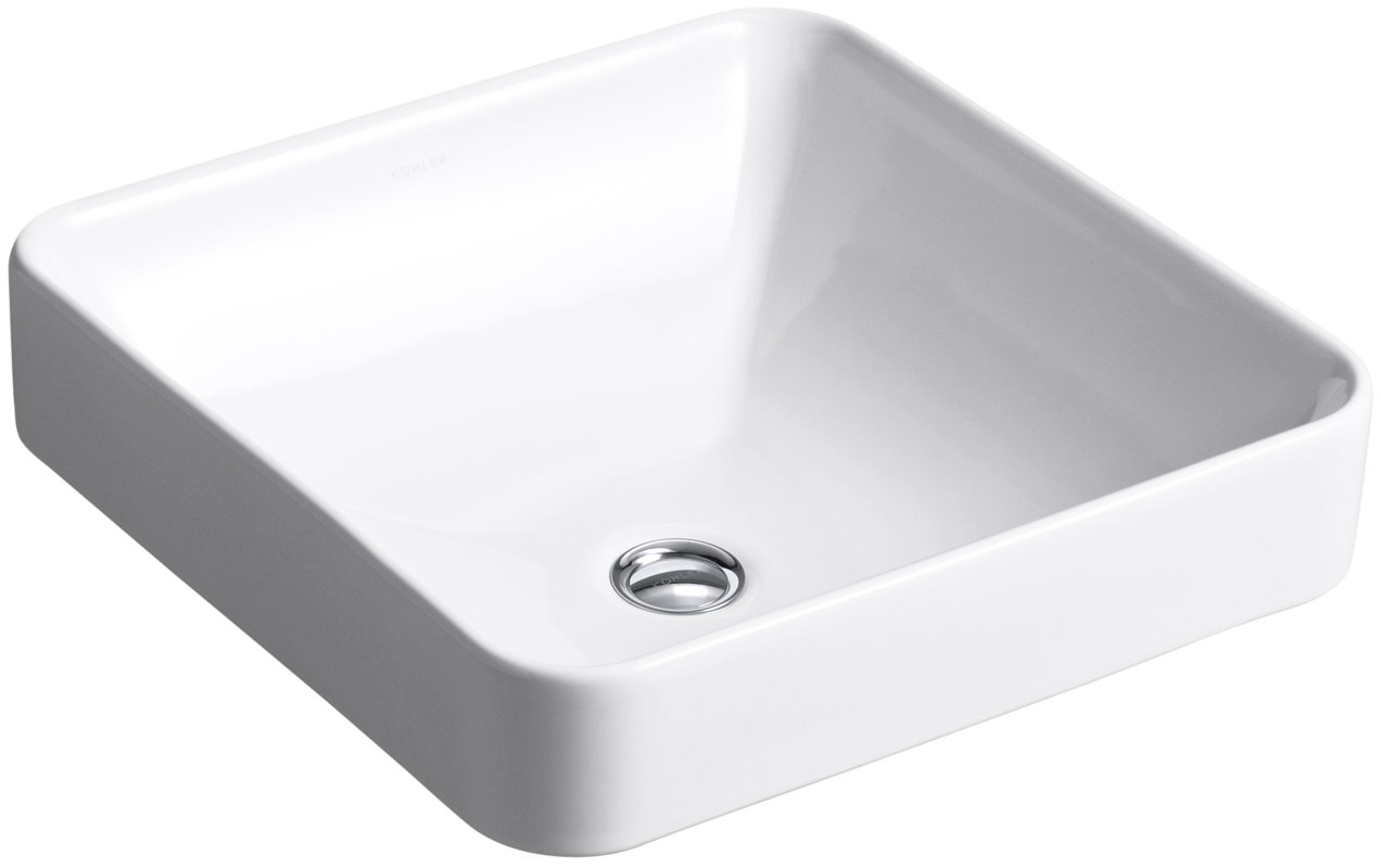 Kohler Vox Square Vessel Bathroom Sink Reviews Wayfair - Defaultname kohler vox square vessel bathroom sink reviews wayfair - defaultname