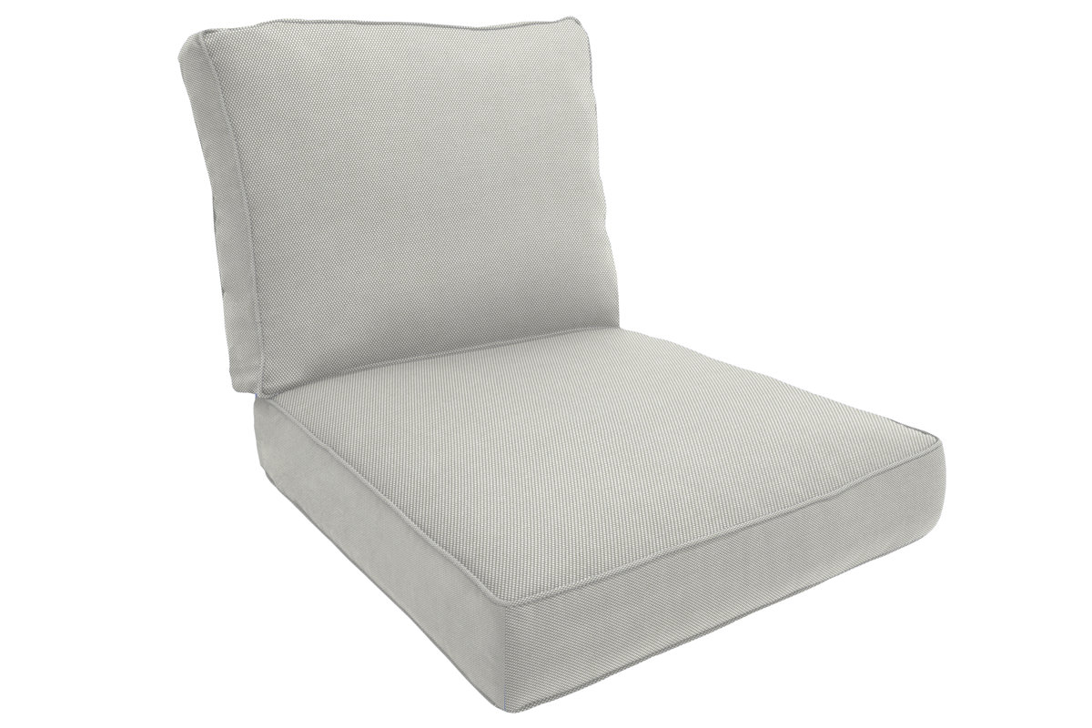 Easy Way Products Outdoor Sunbrella Contour Dining Chair Cushion