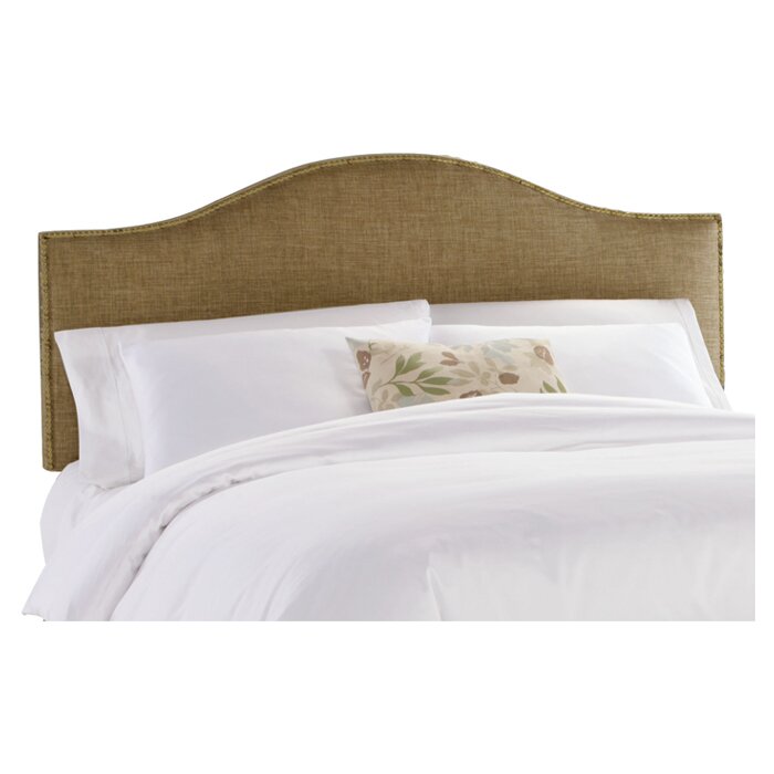 House of Hampton Dodson Nail Button Upholstered Panel Headboard ...
