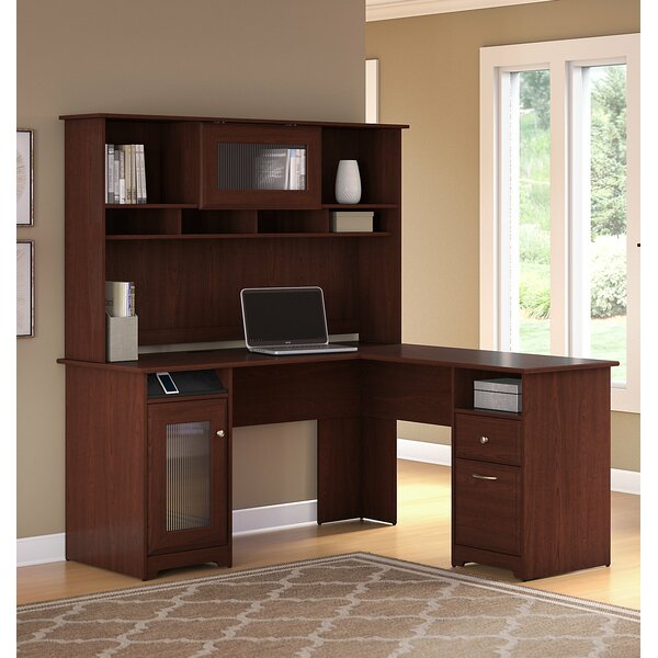 Hillsdale 3 Piece L-Shaped Desk Set with Hutch & Bookcase by Red Barrel Studio