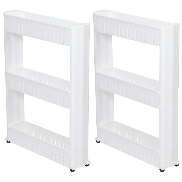 Rebrilliant Holman Slim Slide Out Tower 21 W X 28 H Bathroom