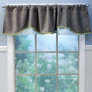 Nursery Window Valances Wayfair Cocoa Nursery 8 Window Valance