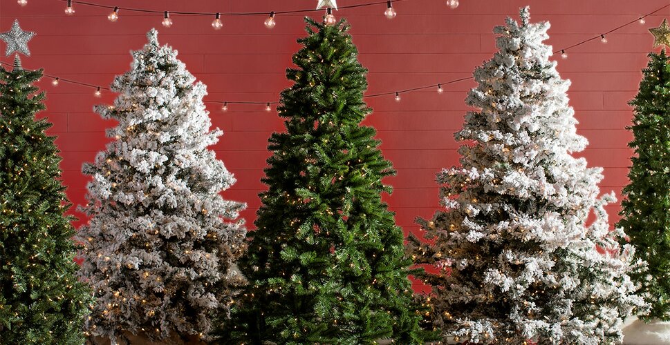 Save UP TO 50% OFF Christmas Trees at Wayfair