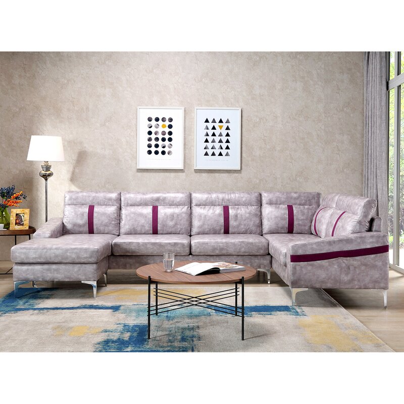 Lin Modular Sectional Sofa with Ottoman