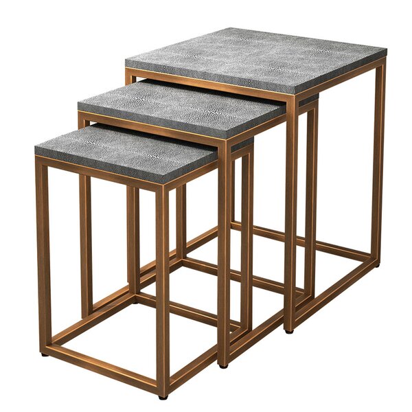 Gladney 3 Piece Nesting Tables By Everly Quinn