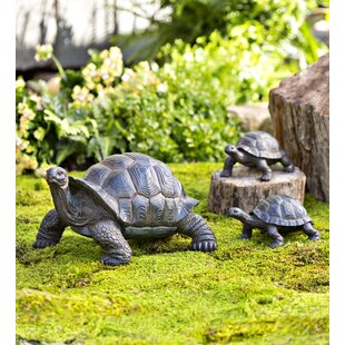 Tortoise Figurine Turtle Garden Statue Outdoor Wild Animal Reptile Home Decor