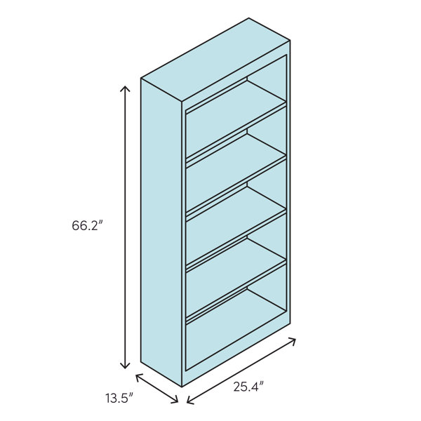 Bush Business Furniture Series A Standard Bookcase Reviews Wayfair