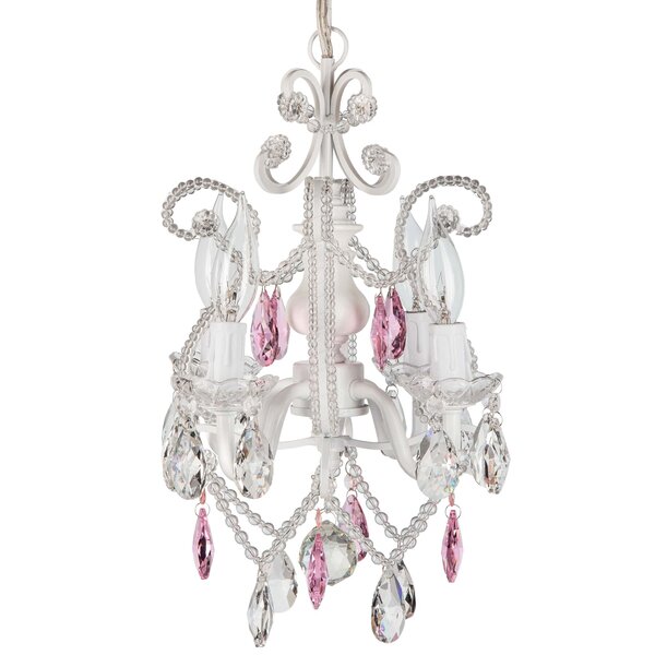 Alida 4-Light Candle Style Chandelier by House of Hampton