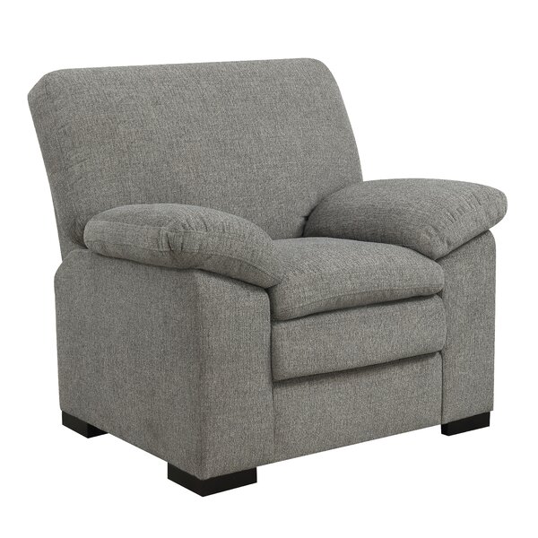 Kober Pebbled Accent Armchair By Charlton Home