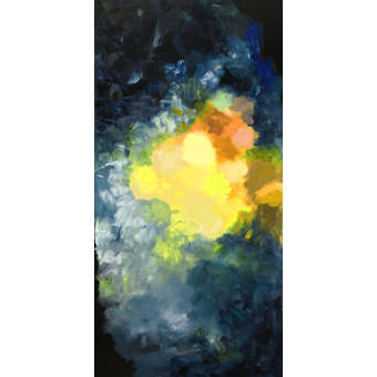 Greenbox Art Northern Lights At Night Wrapped Canvas Print On