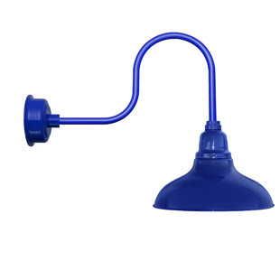Best Dahlia LED 1-Light Outdoor Barn Light with Industrial Arm By Cocoweb Outdoor Lighting Dahlia LED 1-Light Outdoor Barn Light with Industrial Arm By Cocoweb Outdoor Lighting