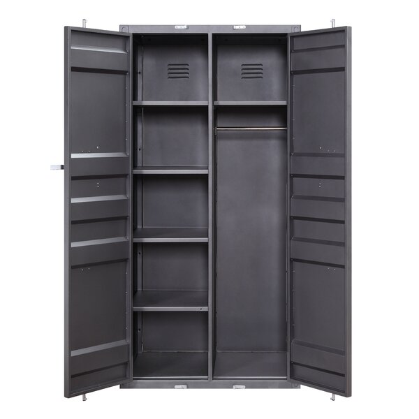 Kaylyn Container Style Double Door Armoire