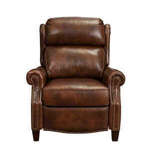 Benelva Leather Manual Recliner by Dar..