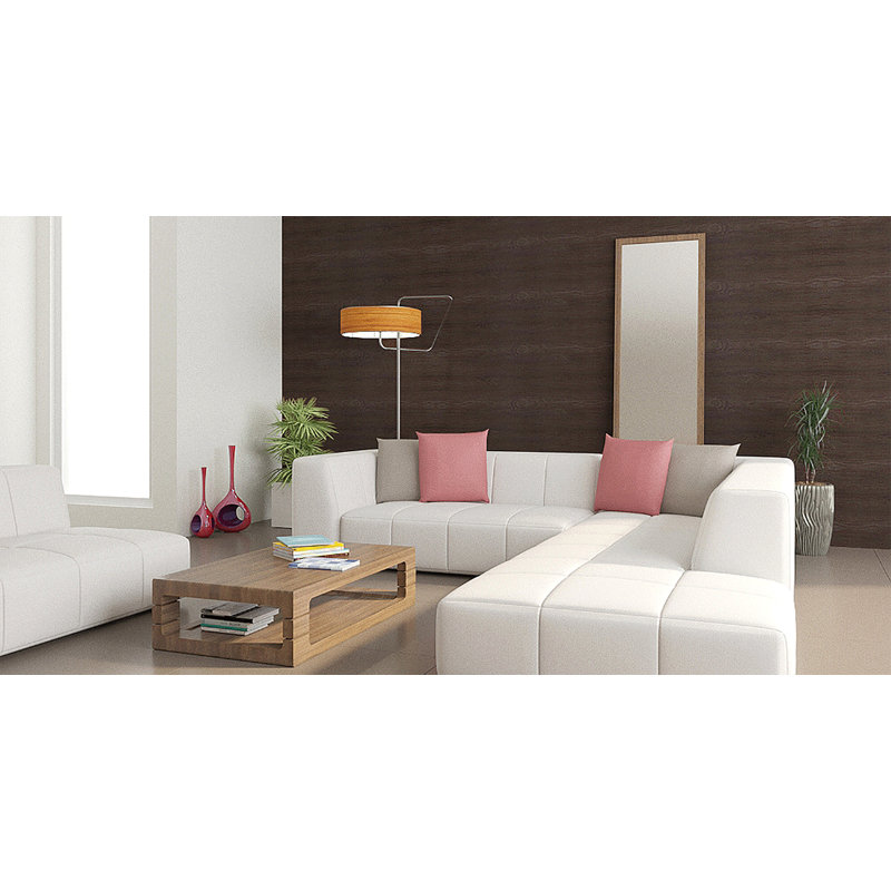 Union Rustic Dakar Wenge Wood 16 4 L X 23 6 W 3d Embossed Peel