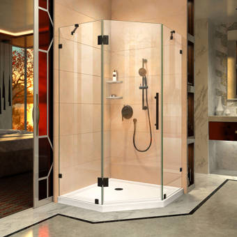 Aston 35 X 75 Pivot Semi Shower Door Wayfair