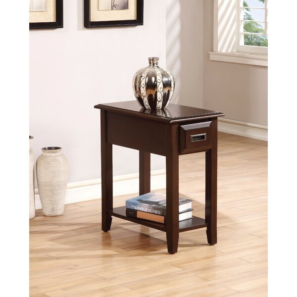 Kravitz End Table With Storage By Alcott Hill