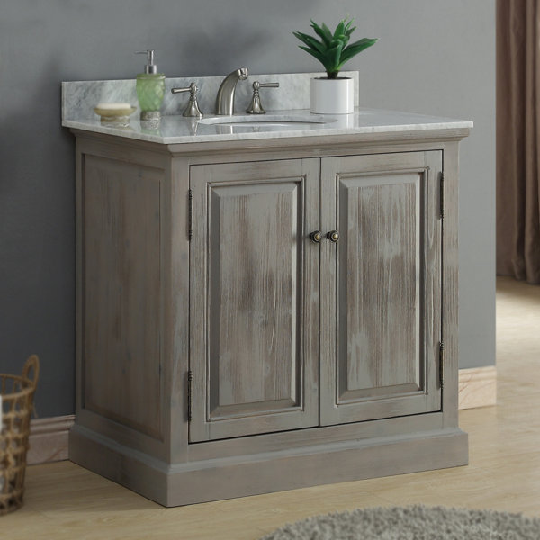 37 Single Bathroom Vanity Set by InFurniture