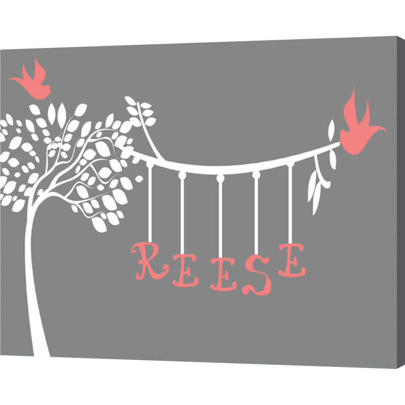Evive Designs Customize Your Name Tree By Ashley Calhoun Painting