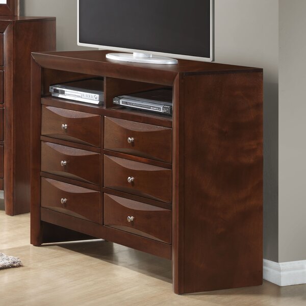 Towslee 6 Drawer Media Chest By Winston Porter