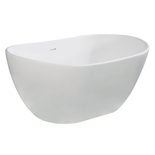 Aqua Eden Collete Freestanding Soaking Bathtub by Kingston Brass
