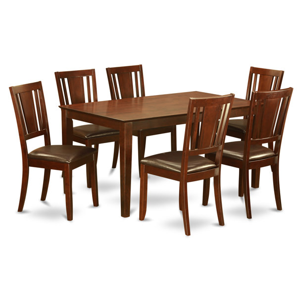 Capri 7 Piece Dining Set By Wooden Importers Best Design