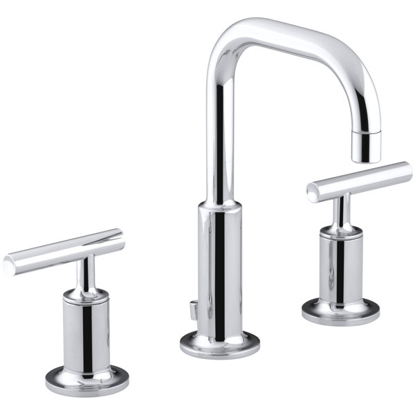 Purist Widespread Bathroom Faucet with Drain Assembly by Kohler
