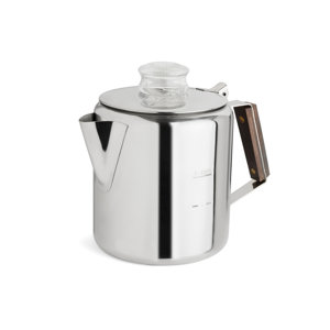 2-6 Cup Rapid Brew Stainless Steel Percolator